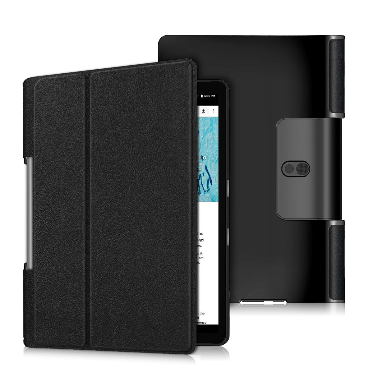 Чохол Zarmans для планшета Lenovo Yoga Smart Tab YT-X705F 10.1″, Чорний