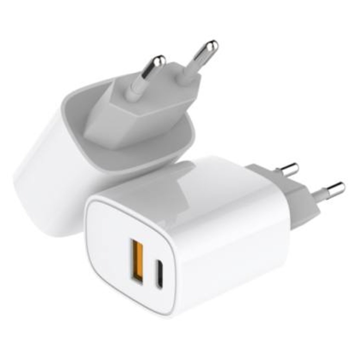 Мережевий зарядний пристрій 30W Profit U59 PD USB-C, QC3.0 USB-A Білий